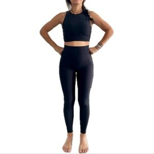 Ilia Ribbed Leggings & Tatum Top Set